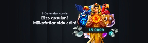 Slotları fırladın və 3oaks ilə qazanın!